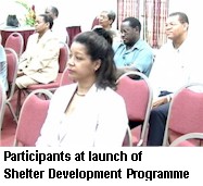 Participants at Launching of Shelter Development Programme