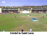 Cricket in Saint Lucia