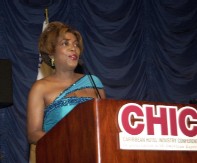 Berthia M. Parle, MBE President of Caribbean Hotel Association