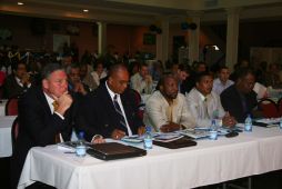 Some of the ministers of government in attendance at the high level conference