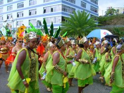 A Carnival Band on Parade