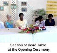 UN kids issues - head table 