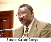 Senator Calixte George