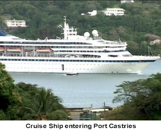 cruise shipPort Castries