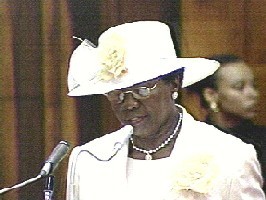 Her Excellency Dame Pearlette Louisy