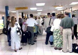 airport arrivals terminal