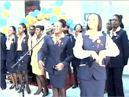 First Caribbean International Bank's choir