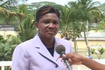 Minister for Agriculture, Lands & Fisheries of Antigua Hon. Joanne Massiah