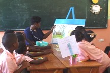 Students listening intently to their teacher